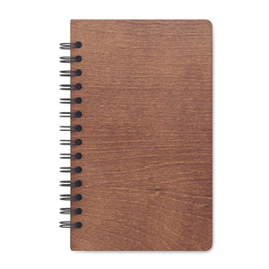 Notebook in betulla A5 - personalizzabile con logo