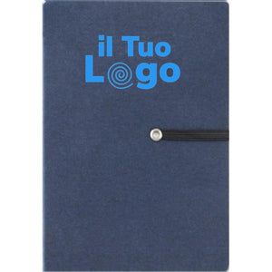 Notebook in carta riciclata - personalizzabile con logo
