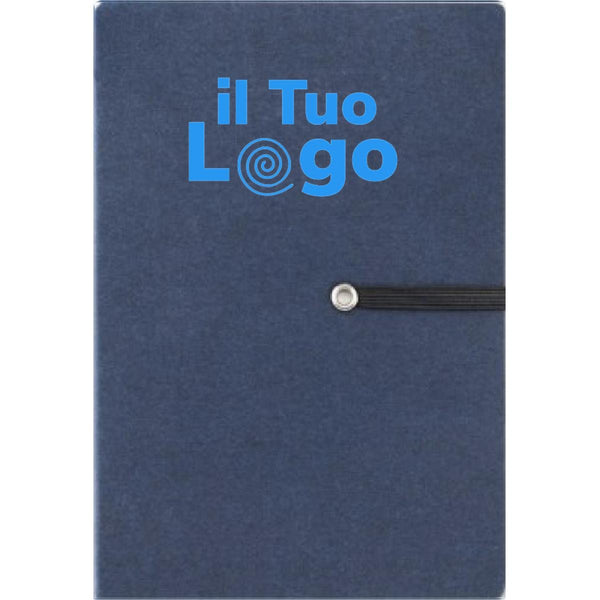 Notebook in carta riciclata - personalizzabile con logo