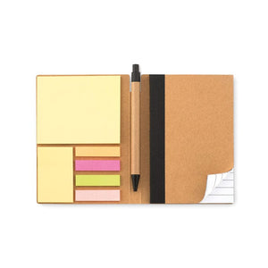 Notebook in carta riciclata - personalizzabile con logo