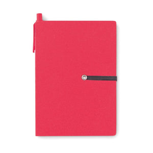 Notebook in carta riciclata - personalizzabile con logo