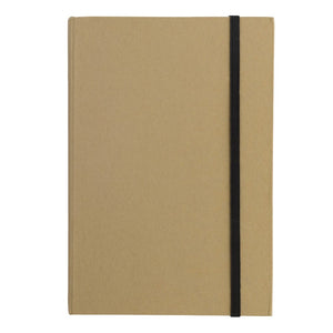 Notebook in cartone A5 Marrone - personalizzabile con logo