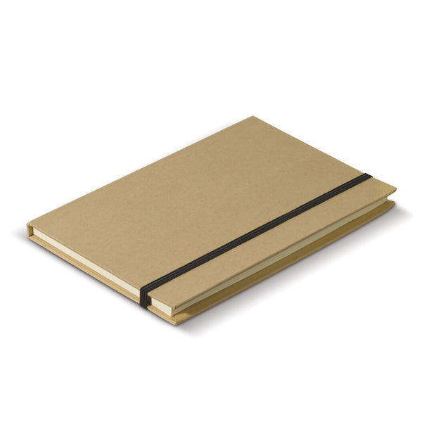 Notebook in cartone A5 Marrone - personalizzabile con logo