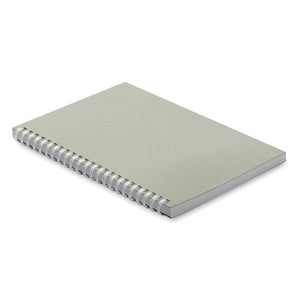 Notebook in cartone riciclato A5 Corda - personalizzabile con logo