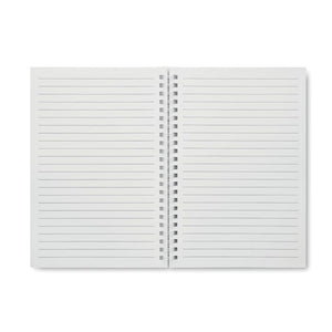 Notebook in cartone riciclato A5 - personalizzabile con logo