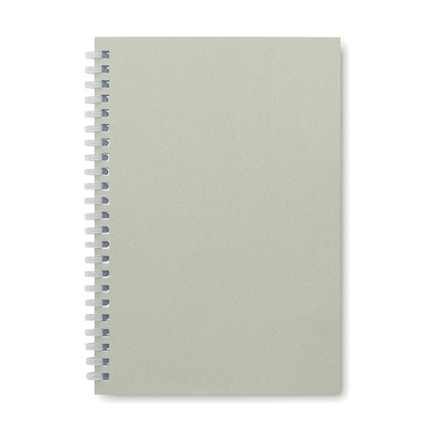 Notebook in cartone riciclato A5 - personalizzabile con logo