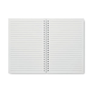 Notebook in cartone riciclato A5 - personalizzabile con logo