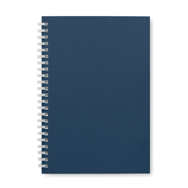 Notebook in cartone riciclato A5 - personalizzabile con logo