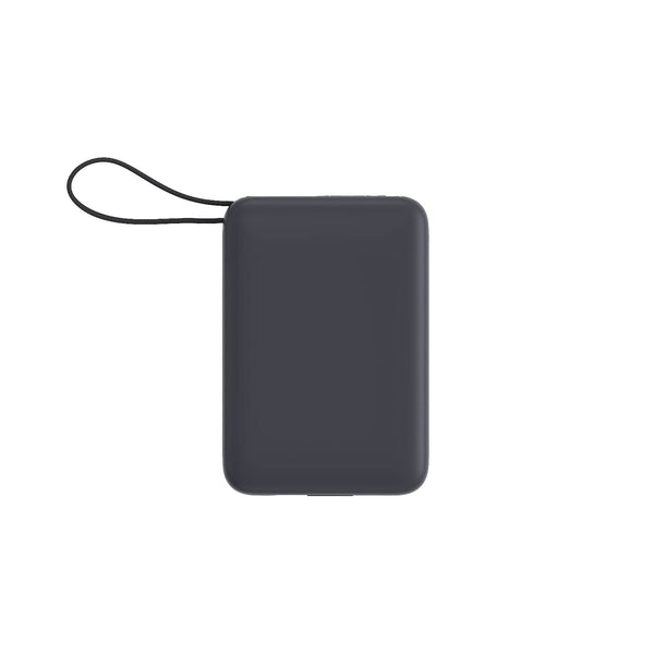 Nova Powerbank 22,5 W Power Delivery con cavi integrati 20000 mAh Grigio scuro - personalizzabile con logo