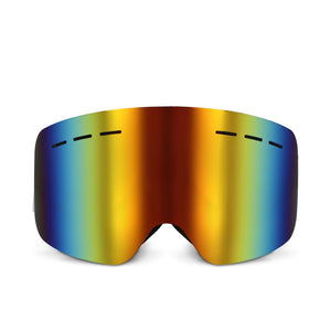 Occhiali da sci ricreativi - Categoria 3, certificati EN 174 Bianco - personalizzabile con logo