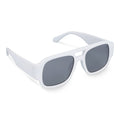 Occhiali da sole Bastian UV400 Bianco - personalizzabile con logo