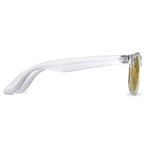 Occhiali da sole Bradley trasparenti UV-400 - personalizzabile con logo