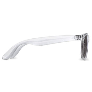 Occhiali da sole Bradley trasparenti UV-400 - personalizzabile con logo