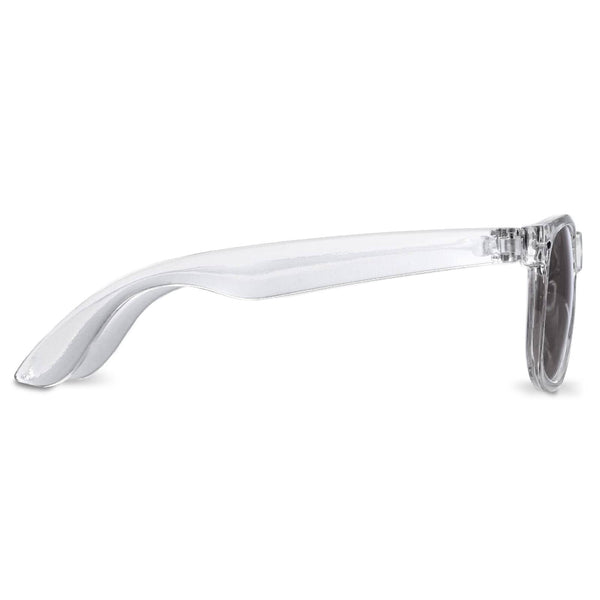 Occhiali da sole Bradley trasparenti UV-400 - personalizzabile con logo