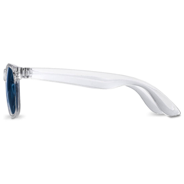 Occhiali da sole Bradley trasparenti UV-400 - personalizzabile con logo