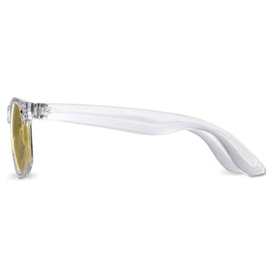 Occhiali da sole Bradley trasparenti UV-400 - personalizzabile con logo