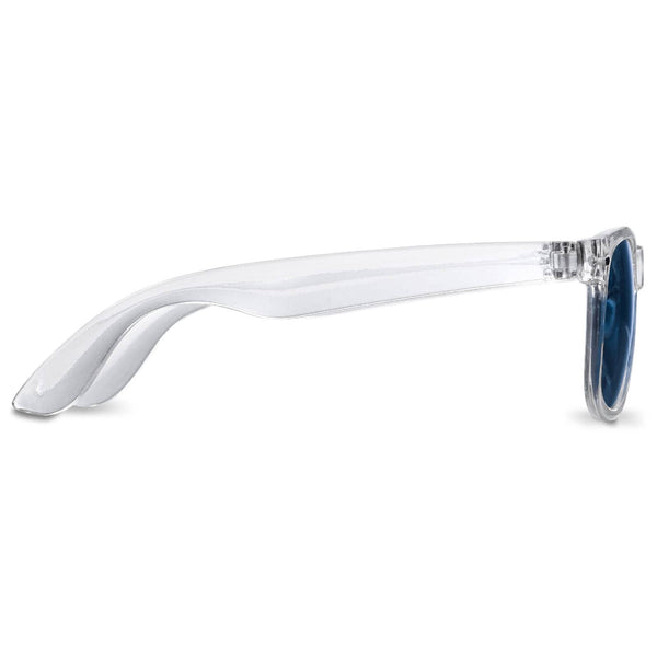 Occhiali da sole Bradley trasparenti UV-400 - personalizzabile con logo
