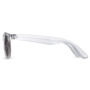 Occhiali da sole Bradley trasparenti UV-400 - personalizzabile con logo