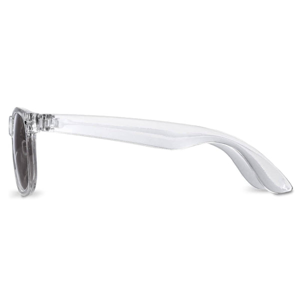 Occhiali da sole Bradley trasparenti UV-400 - personalizzabile con logo