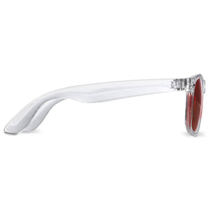 Occhiali da sole Bradley trasparenti UV-400 - personalizzabile con logo