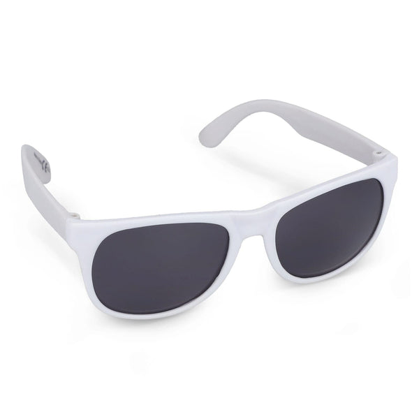 Occhiali da sole Drew UV400 Bianco - personalizzabile con logo