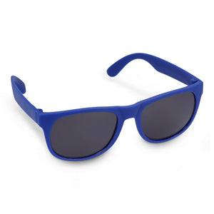 Occhiali da sole Drew UV400 blu navy - personalizzabile con logo