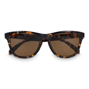 Occhiali da sole Finn UV400 Nero / Marrone - personalizzabile con logo