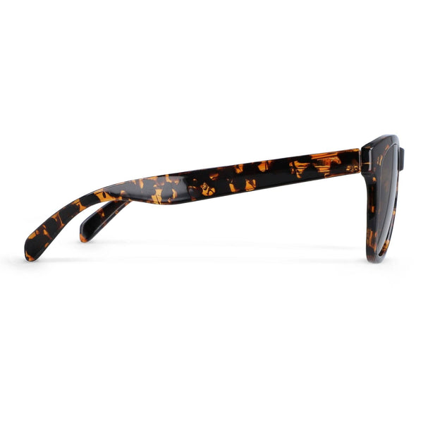 Occhiali da sole Finn UV400 Nero / Marrone - personalizzabile con logo