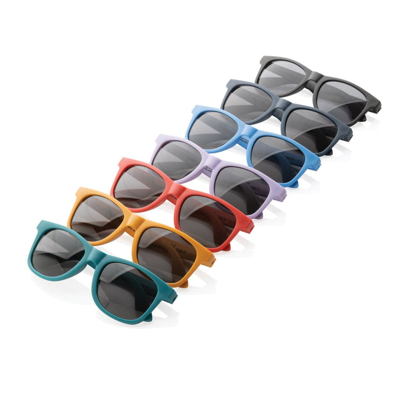Occhiali da sole in PP riciclato GRS Colore: blu navy, nero, rosso, blu, arancione, azzurro, viola €2.00 - P453.890