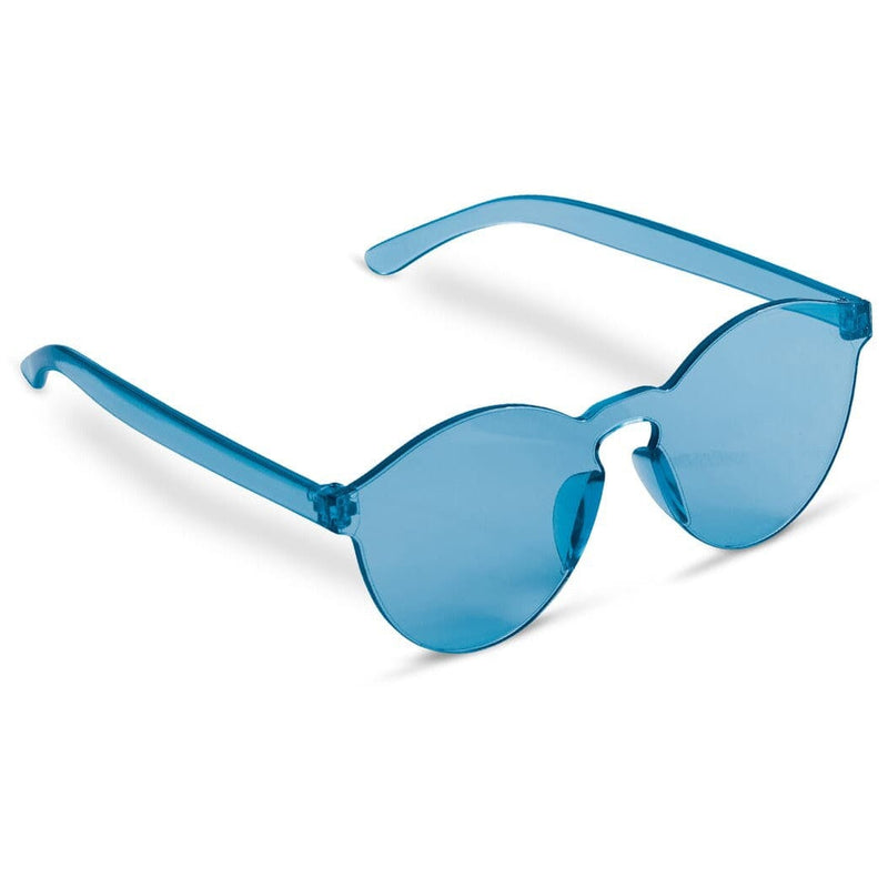 Occhiali da sole June UV-400 azzurro - personalizzabile con logo