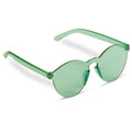 Occhiali da sole June UV-400 verde - personalizzabile con logo