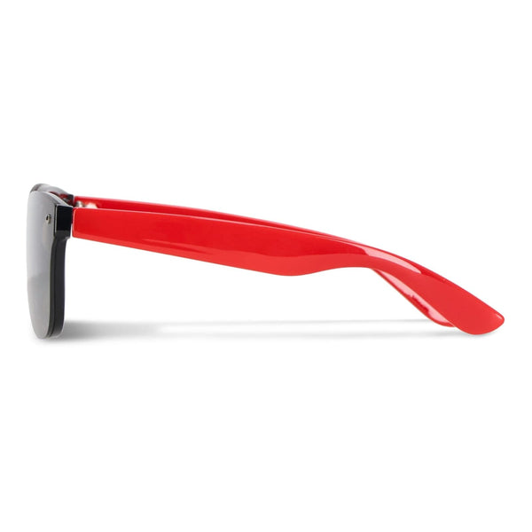Occhiali da sole Justin R-PC con lenti a specchio UV400 - personalizzabile con logo