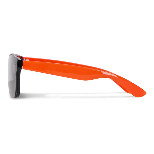 Occhiali da sole Justin R-PC con lenti a specchio UV400 - personalizzabile con logo