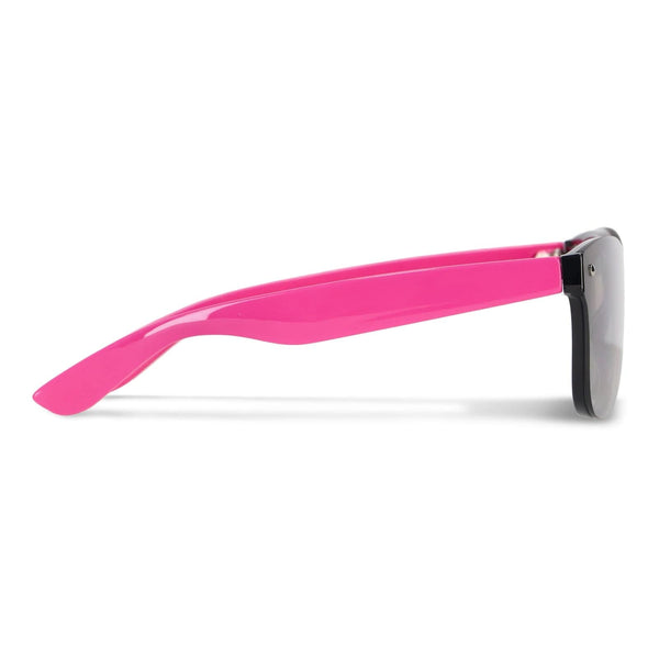 Occhiali da sole Justin R-PC con lenti a specchio UV400 - personalizzabile con logo