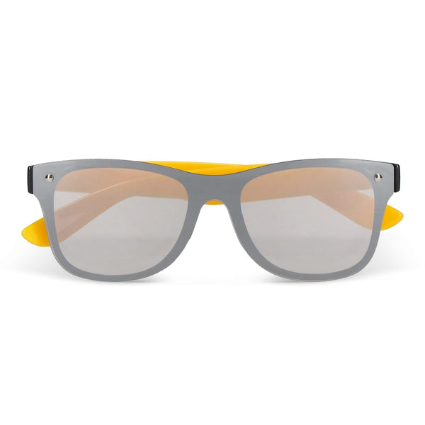 Occhiali da sole Justin R-PC con lenti a specchio UV400 - personalizzabile con logo