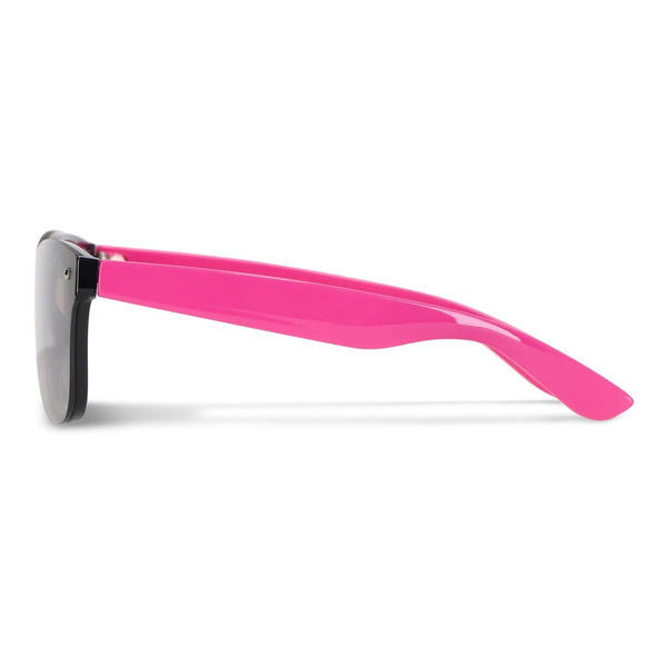 Occhiali da sole Justin R-PC con lenti a specchio UV400 - personalizzabile con logo