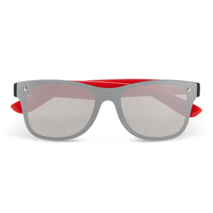 Occhiali da sole Justin R-PC con lenti a specchio UV400 - personalizzabile con logo