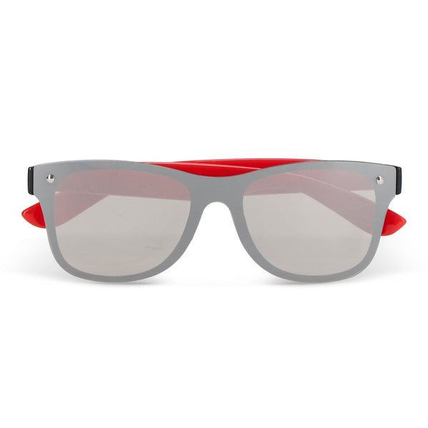 Occhiali da sole Justin R-PC con lenti a specchio UV400 - personalizzabile con logo