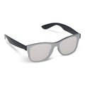 Occhiali da sole Justin R-PC con lenti a specchio UV400 Nero - personalizzabile con logo