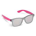 Occhiali da sole Justin R-PC con lenti a specchio UV400 Rosa - personalizzabile con logo
