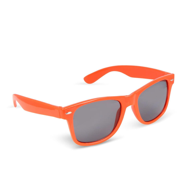 Occhiali da sole Justin Riciclati UV400 Arancione - personalizzabile con logo