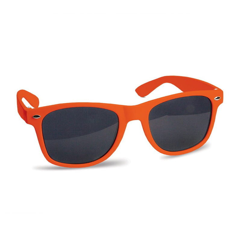 Occhiali da sole Justin UV400 in confezione interna Arancione - personalizzabile con logo