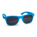 Occhiali da sole Justin UV400 in confezione interna azzurro - personalizzabile con logo