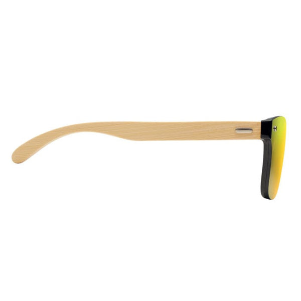 Occhiali da sole aste in bamboo - personalizzabile con logo