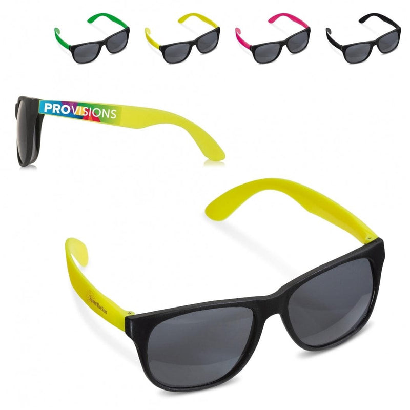 Occhiali da sole Neon UV400 - personalizzabile con logo