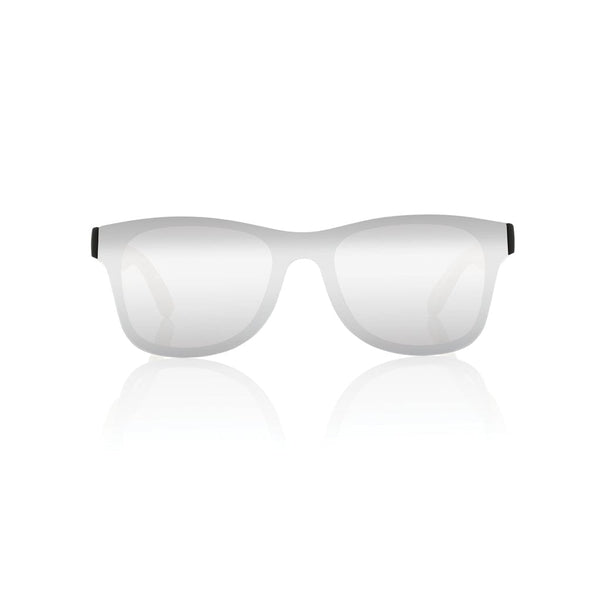 Occhiali da sole Prism con montatu in rPlastica RCS marrone - personalizzabile con logo