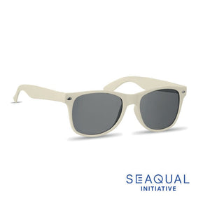 Occhiali da sole SEAQUAL Beige - personalizzabile con logo