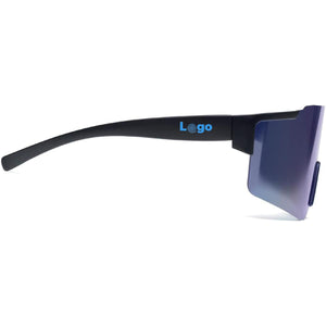 Occhiali da sole sport a specchio - personalizzabile con logo