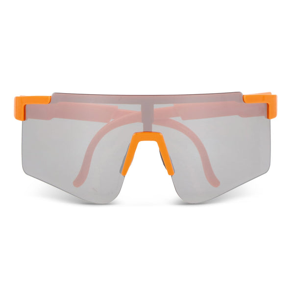 Occhiali da sole sportivi Tom R-PC con lenti a specchio UV400 - personalizzabile con logo