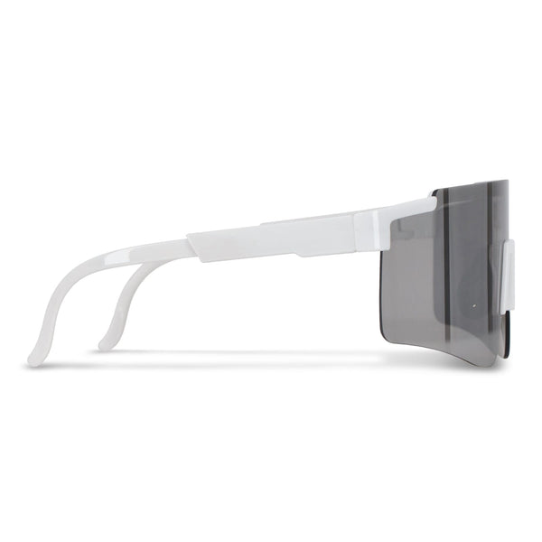 Occhiali da sole sportivi Tom R-PC con lenti a specchio UV400 - personalizzabile con logo